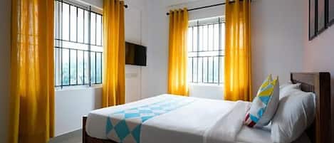 Egyptian cotton sheets, premium bedding, free WiFi, bed sheets
