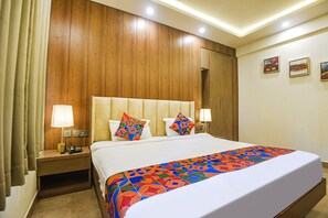 Habitación Deluxe | Sábanas de algodón egipcio, ropa de cama de alta calidad, wifi gratis