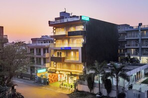 Overnatningsstedets facade