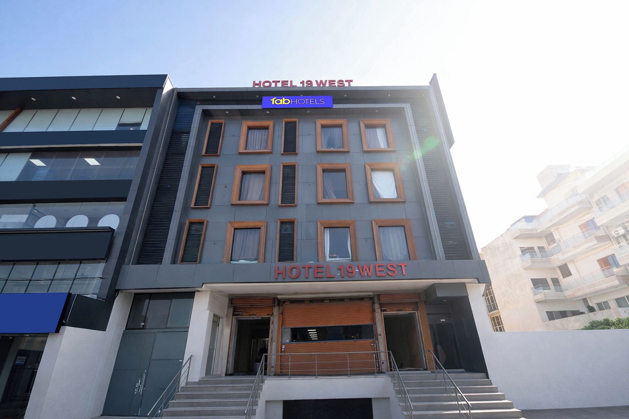 Overnatningsstedets facade