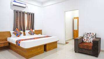 Luksusrom | Sengetøy i egyptisk bomull, sengetøy av topp kvalitet og safe på rommet