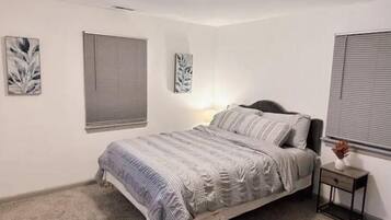 2 chambres, fer et planche Ă repasser, Wi-Fi, draps fournis