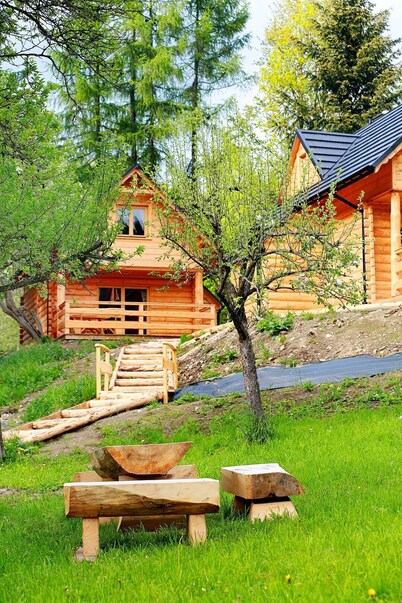 Świeże górskie powietrze, piękny widok z okna, bliskość z naturą. 