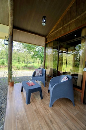 Terrace/patio - Villa Rústica Arenal: With Free Sloths Territory Pass! (La Fortuna)