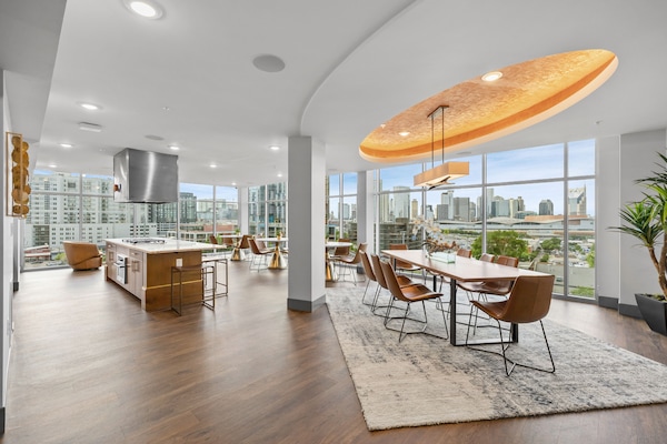 Apartamento superluxo | Cozinha compartilhada | Cafeteira/chaleira