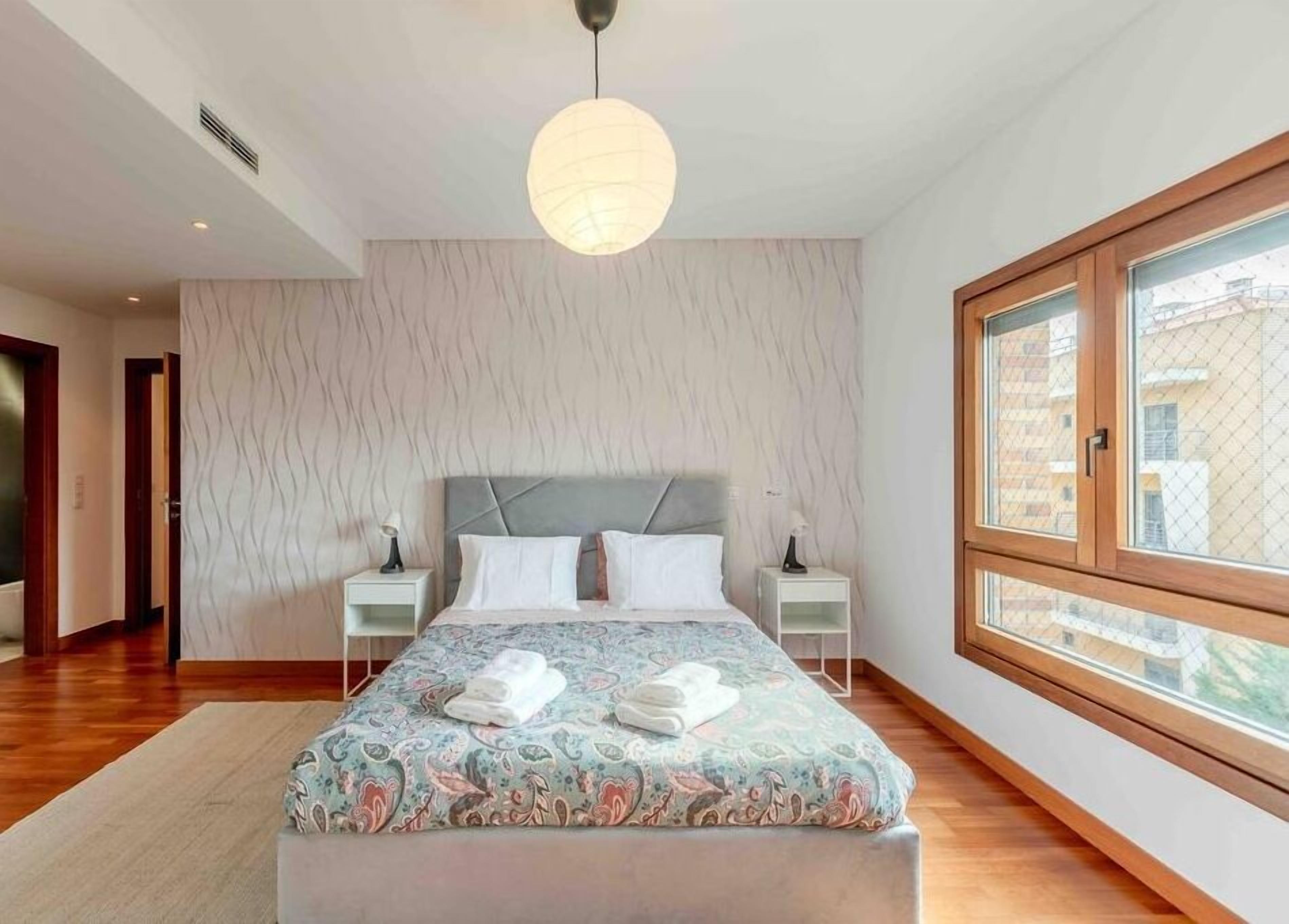 2 bedrooms, iron/ironing board, travel crib, WiFi