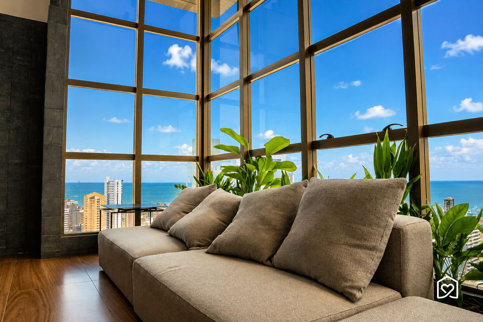 Terrasse sur le toit