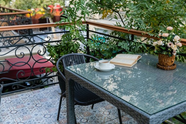 Chambre supérieure double | Balcon