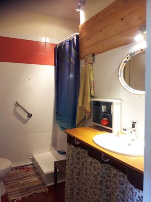 Dusche, Toilettenpapier