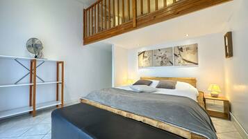 2 chambres, fer et planche à repasser, lit parapluie, Wi-Fi