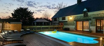 Brittany Group - 12/15 people - private Nordic bath and spa