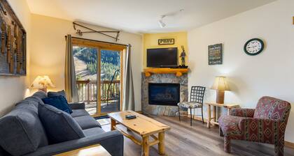 Newly Updated Cozy Mountain Condo with Slopeside Views!