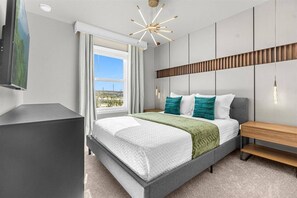 5 bedrooms, travel cot, WiFi, bed sheets