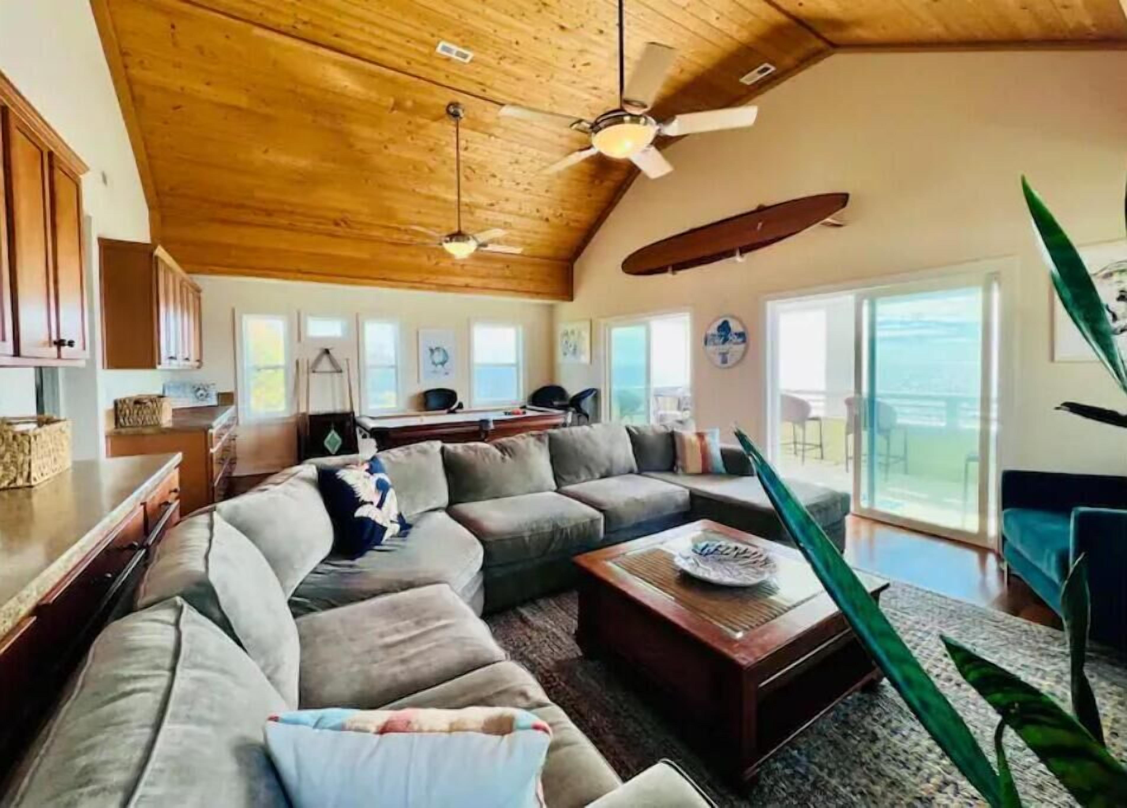 Smart TV, video games, table football, books