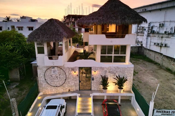 Fachada de la propiedad