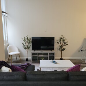 TV, table football, ping pong