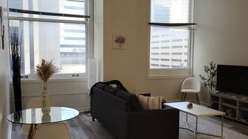 TV, foosball, table tennis