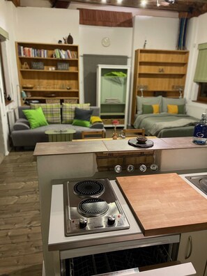 1 soverom, strykejern/-brett, wi-fi og sengetøy