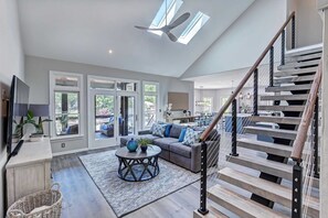 House (6 Bedrooms) | Interior - Lakefront Estate Pool + Hot Tub + Dock + Sauna Oasis at Ballycastle (Mooresville)
