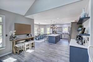 House (6 Bedrooms) | Interior - Lakefront Estate Pool + Hot Tub + Dock + Sauna Oasis at Ballycastle (Mooresville)