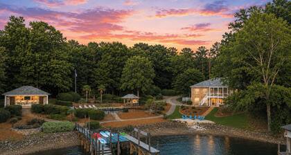 Lakefront Estate Pool + Hot Tub + Dock + Sauna Oasis at Ballycastle