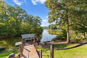 House (6 Bedrooms) | Interior - Lakefront 6bdr, Priv Dock, Game Room, Firepit Jake's Lake House by Avantstay (Denver)