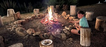 Quaint Single King Hotel Room overlooking the Gunnison River and your Private Patio! Perfect for fishing and exploring the outdoors.