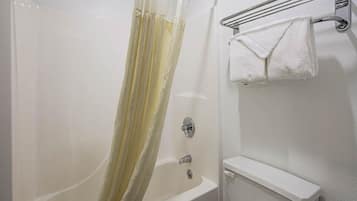 Free toiletries, hair dryer