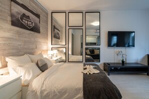 1 chambre, fer et planche à repasser, Wi-Fi, draps fournis