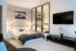 1 chambre, fer et planche à repasser, Wi-Fi, draps fournis