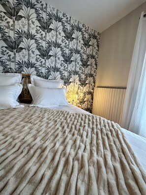 3 soverom, strykejern/-brett, wi-fi og sengetøy