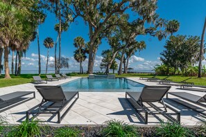 Outdoor pool - the LAKEHOUSE/Lake George/Boat Ramp Access/Luxe (Salt Springs)
