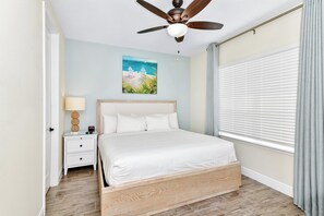 3 bedrooms, in-room safe, iron/ironing board, free WiFi