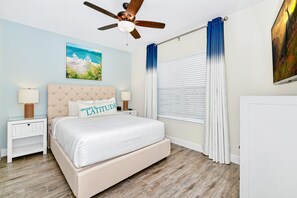 3 sovrum, värdeförvaringsskåp på rummet och strykjärn/strykbräda