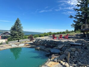 Property grounds - VRFLX Seneca View Bungalow | Hot Tub Retreat (Burdett)