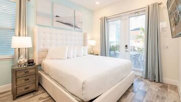 3 bedrooms, in-room safe, iron/ironing board, free WiFi