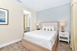 3 bedrooms, in-room safe, iron/ironing board, free WiFi