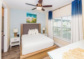 3 soverom, safe på rommet, strykejern/-brett og wi-fi (inkludert)