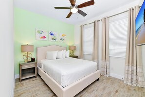 3 bedrooms, in-room safe, iron/ironing board, free WiFi