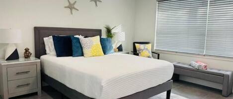 1 室のベッドルーム、WiFi (無料)、ベッドシーツ