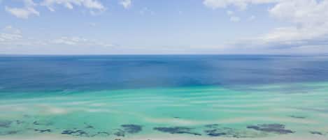 بالقرب من الشاطئ