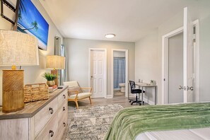 4 chambres, fer et planche à repasser, lit parapluie, Wi-Fi gratuit