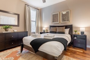 4 sovrum, strykjärn/strykbräda, gratis wi-fi och sängkläder