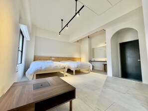 디럭스 트윈룸 | 무료 WiFi, 침대 시트