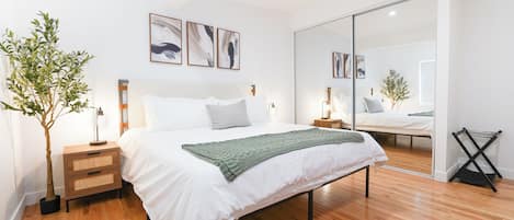 3 bedrooms, iron/ironing board, travel cot, WiFi