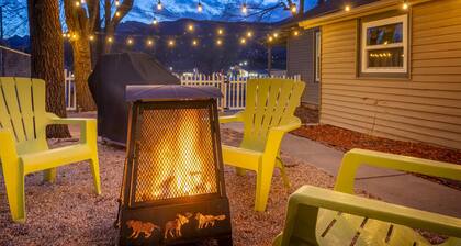 Clean and comfortable with astounding views of Pikes Peak.