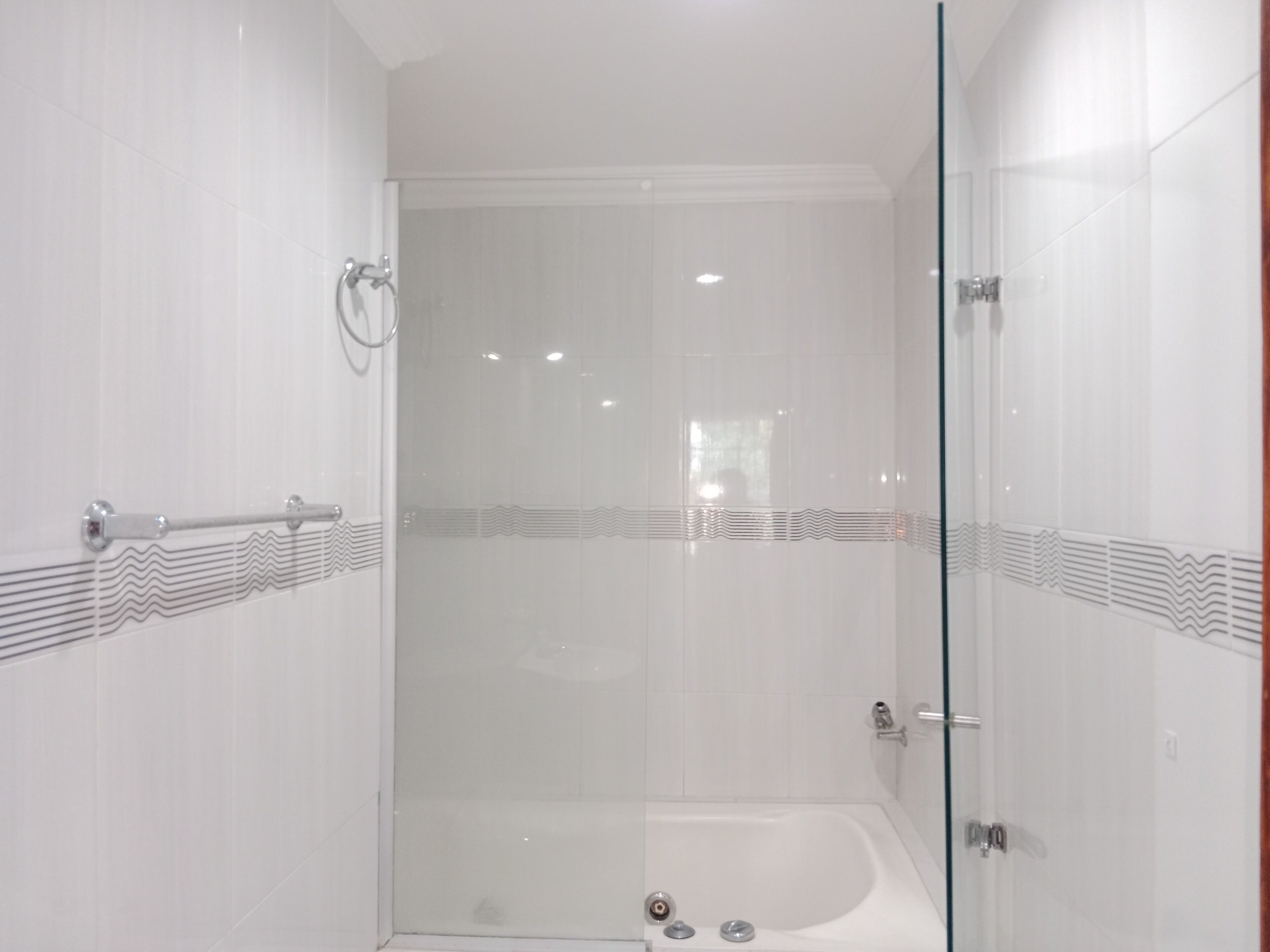 Bidet, towels