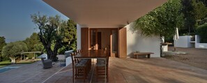 Outdoor dining - 5 Star Villa Can Perez – Hidden Gem in Ibiza’s North-East (Balearic Islands)