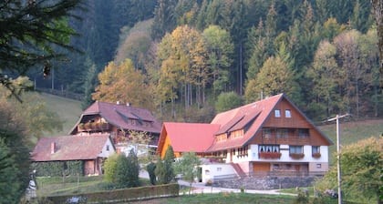 Ferienwohnung 3 Im Bauernhaus" mit gemeinsamer Terrasse, Gemeinschaftsgarten und WLAN