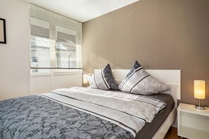 1 sovrum, strykjärn/strykbräda, gratis wi-fi och sängkläder